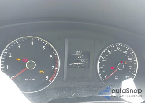 2013 Volkswagen Jetta 2.5L Se из США, поврежденный, VIN 3VWDP7AJ2DM407640